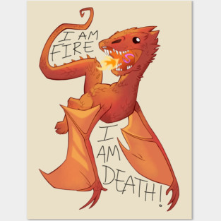 Baby Smaug (Light) Posters and Art