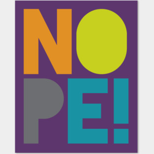 NOPE Posters and Art