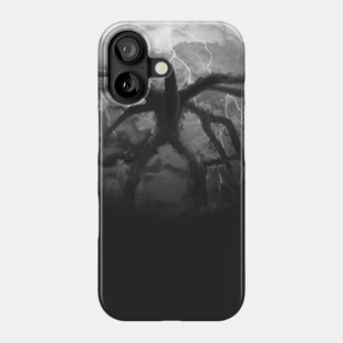 The Mind Flayer V2 - White Phone Case