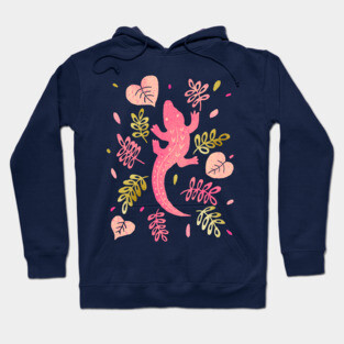 Pink Crocodile Hoodie