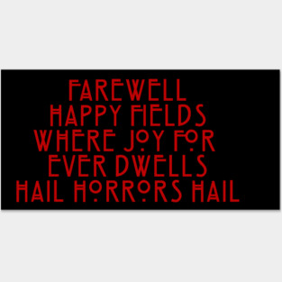 John Milton Hail Horrors Hail Posters and Art