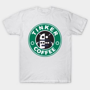 Tinker Forward Robot Coffee T-Shirt