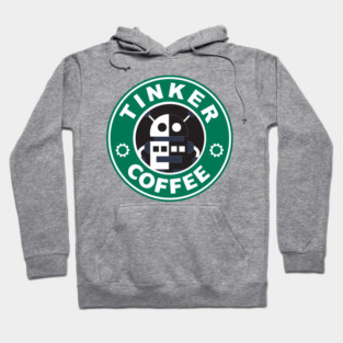 Tinker Forward Robot Coffee Hoodie