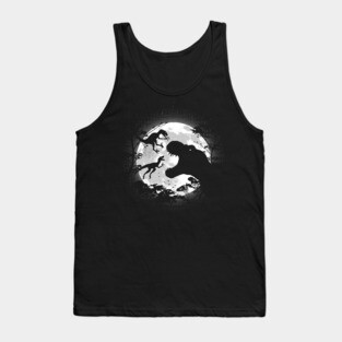 Tyrannosaurus rex vs velociraptors Tank Top