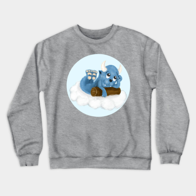 CLOUD SPIRIT Crewneck Sweatshirt by droidmonkey