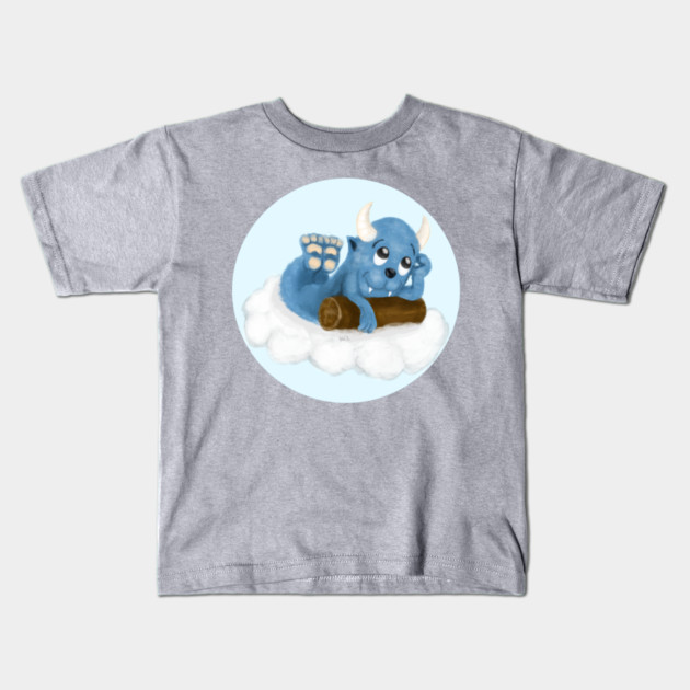 CLOUD SPIRIT Kids T-Shirt by droidmonkey