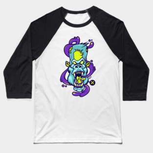 Gorilla Breath Baseball T-Shirt