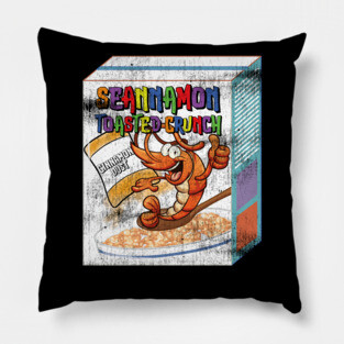 Cinnamon Shrimp Tail Seannamon Toasted Crunch Pillow