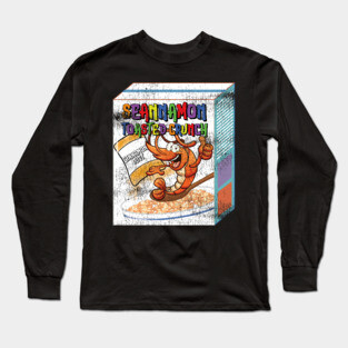 Cinnamon Shrimp Tail Seannamon Toasted Crunch Long Sleeve T-Shirt