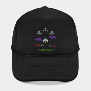 Retro Space Arcade Video Game Hat