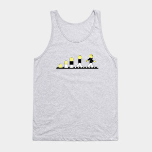 Evolution of Lego Man Tank Top