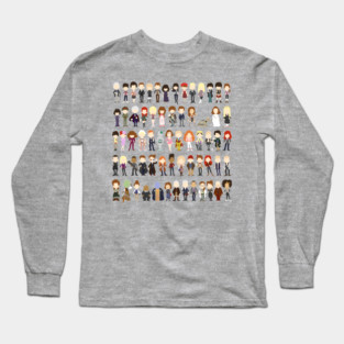 Who and friends Long Sleeve T-Shirt
