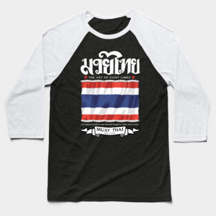 MMA Muay Thai Baseball T-Shirt