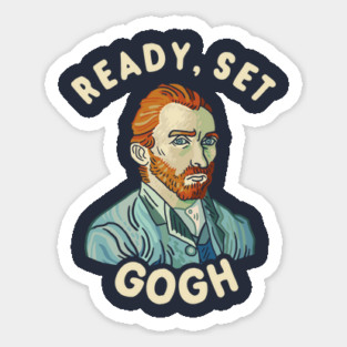Ready, Set Gogh Magnet