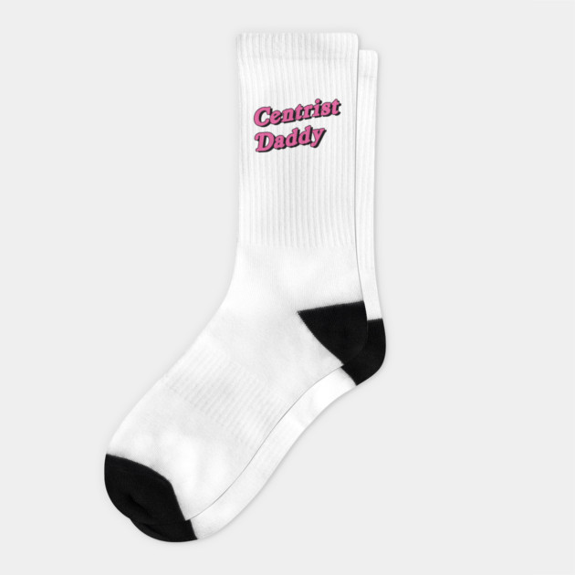 Centrist Daddy Socks by dumbshirts