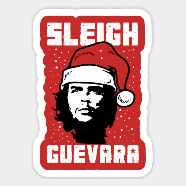 Sleigh Guevara Magnet by dumbshirts