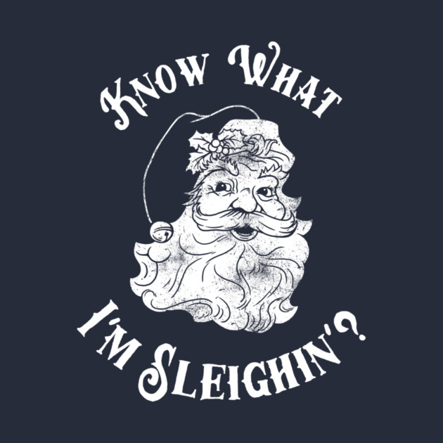 Know What I'm Sleighin'? by dumbshirts