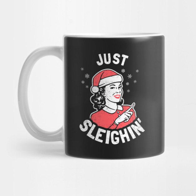 Just Sleighin' by dumbshirts