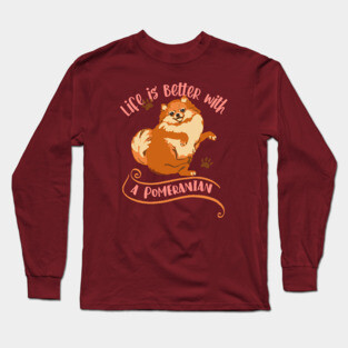 Pomeranian Long Sleeve T-Shirt