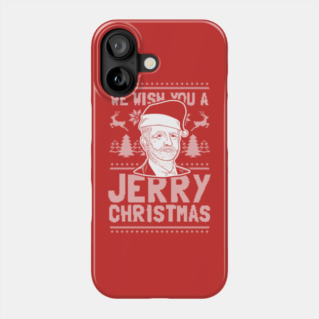 We Wish You A Jerry Christmas Phone Case by dumbshirts
