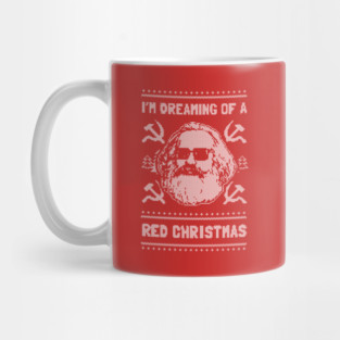 I'm Dreaming Of A Red Christmas Mug