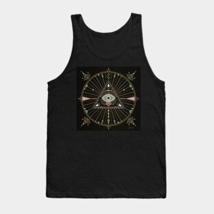 Evil Eye Mandala Tank Top