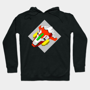 Erde Kaiser Seraphim Bird Hoodie