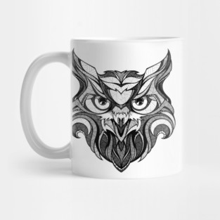 Black Owl Mug