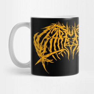 Garfield (Lasagna Orange Variant) - Death Metal Logo Mug