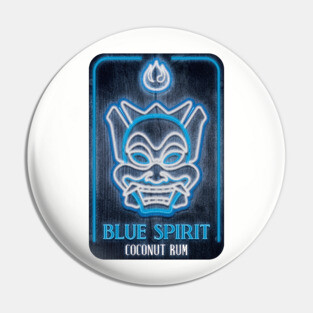 Blue Spirit Coconut Rum Pin