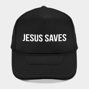 Jesus Saves Cool Motivational Christian Hat