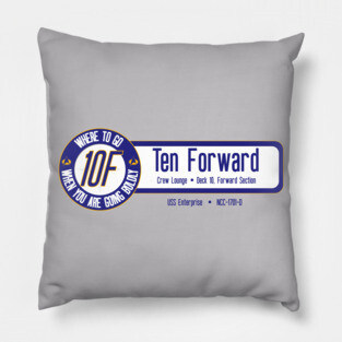 Ten Forward Pillow