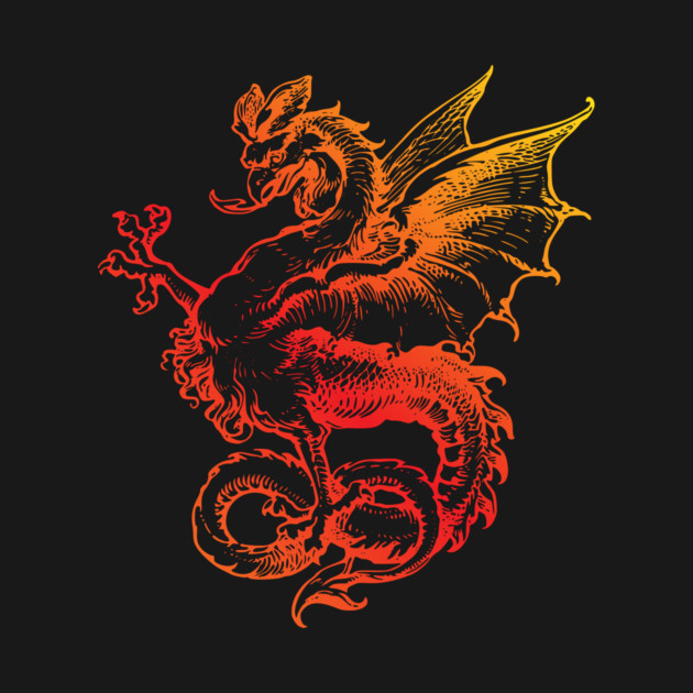 Awesome Dragon by Nonstop Shirts