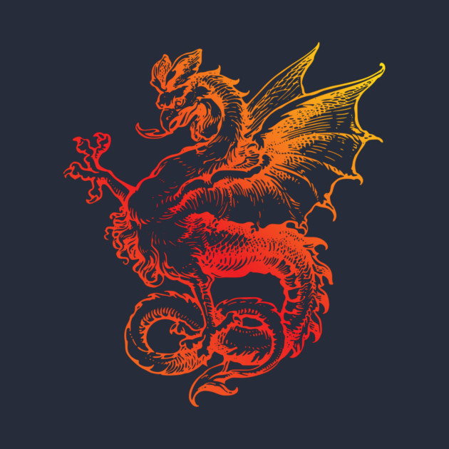 Awesome Dragon by Nonstop Shirts
