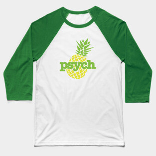 Psych Pineapple Baseball T-Shirt