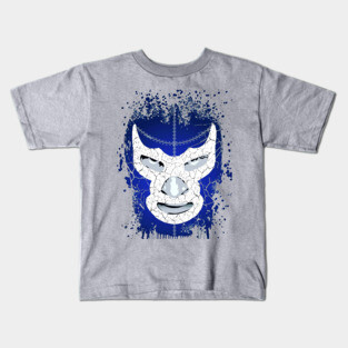 Blue Demon Lucha Libre Mexican Wrestler Legend Kids T-Shirt