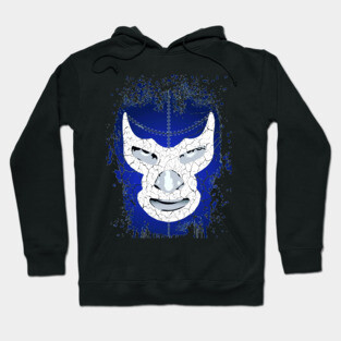 Blue Demon Lucha Libre Mexican Wrestler Legend Hoodie