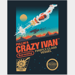 Crazy Ivan Posters and Art