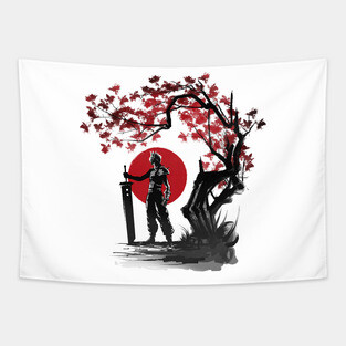 Ex-Soldier under the sun Tapestry