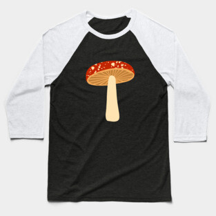 Mushroom Baseball T-Shirt