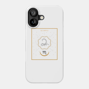Scorpio | Astrology Zodiac Sign Design Phone Case