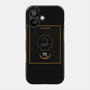 Scorpio | Astrology Zodiac Sign Design Phone Case