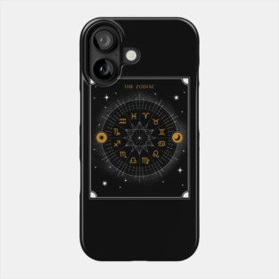 Signs of the Zodiac Wheel | Astrology Zodiac Sign Design Phone Case