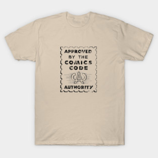 Comics Code Black T-Shirt