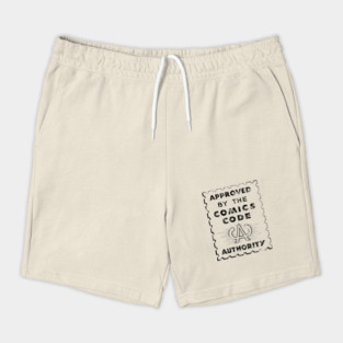 Comics Code Black Shorts