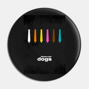 Reservoir Dogs - Minimal Film Movie Tarantino Alternative Pin