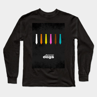 Reservoir Dogs - Minimal Film Movie Tarantino Alternative Long Sleeve T-Shirt
