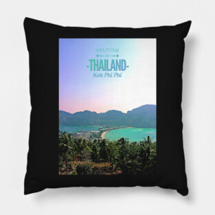 Thailand - Koh Phi Phi Island Shot Pillow
