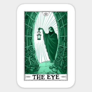 The Eye Tarot (light) Sticker
