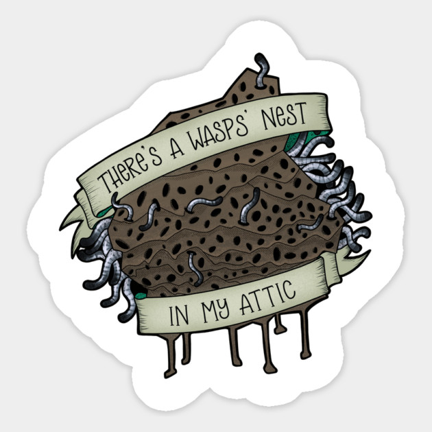 A Wasps Nest Magnet by Rusty Quill